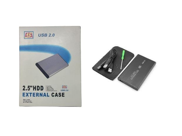 &u+ CASE DISCO NOTEBOOK USB 2.0 ALUMINIO (194)